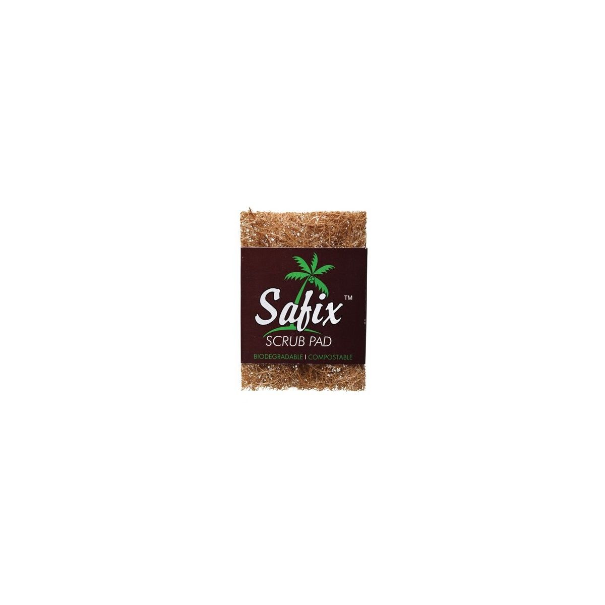 Safix Biodegradable Coconut Fibre Small Scrub Pad