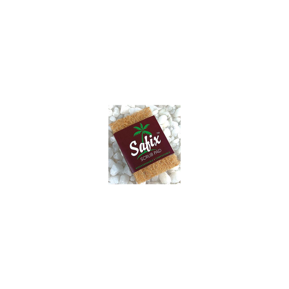 Safix Biodegradable Coconut Fibre Small Scrub Pad