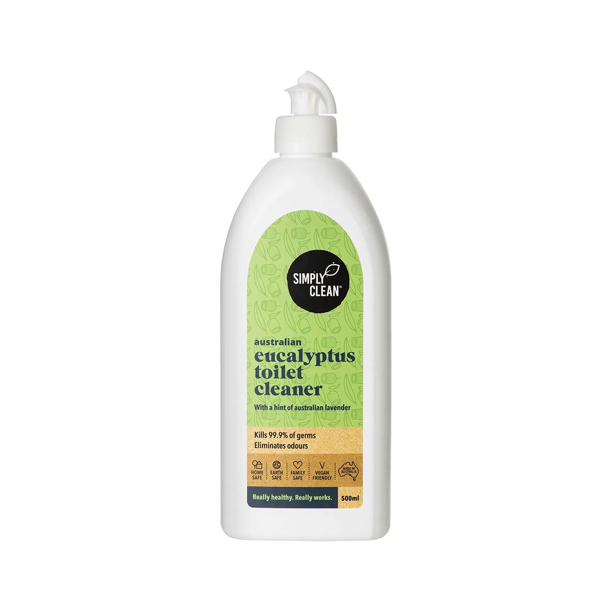 Simply Clean Toilet Cleaner Eucalyptus 500ml