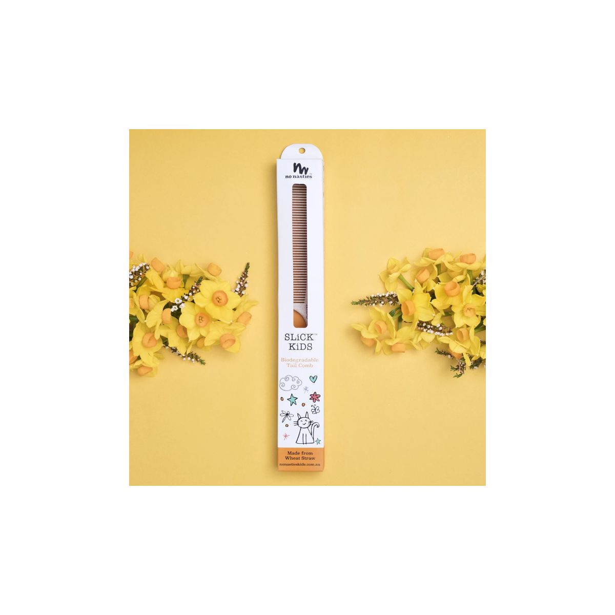 No Nasties SLiCK KiDS Biodegradable Tail Comb