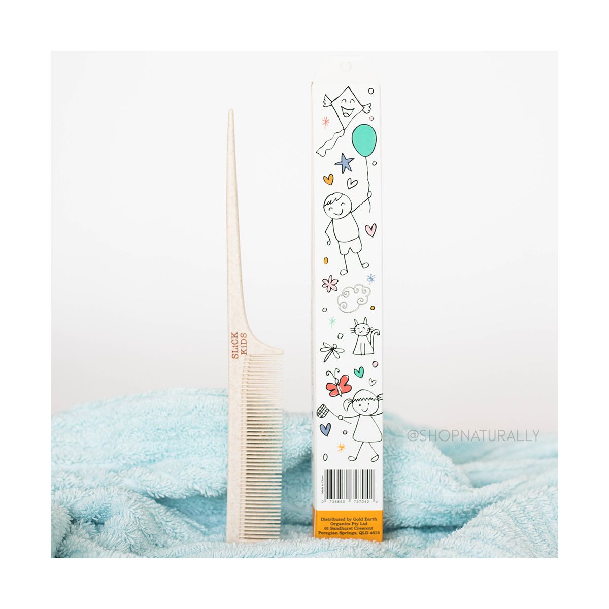 No Nasties SLiCK KiDS Biodegradable Tail Comb