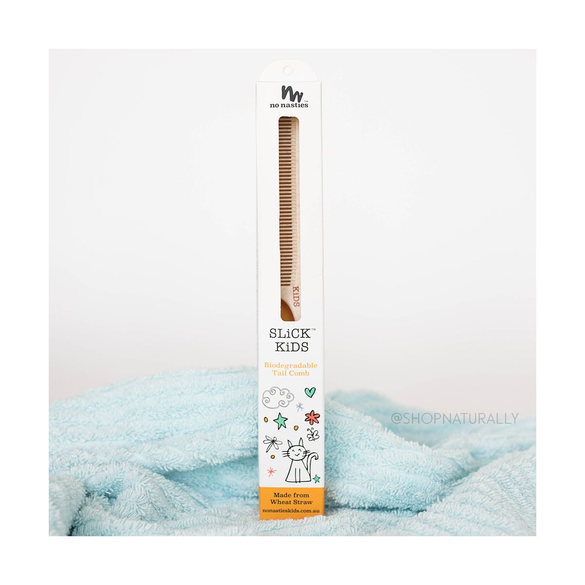 No Nasties SLiCK KiDS Biodegradable Tail Comb