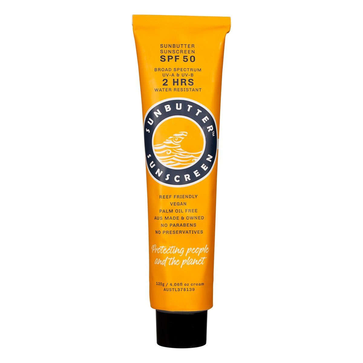 Sunbutter Sunscreen SPF50 Original TUBE 120g