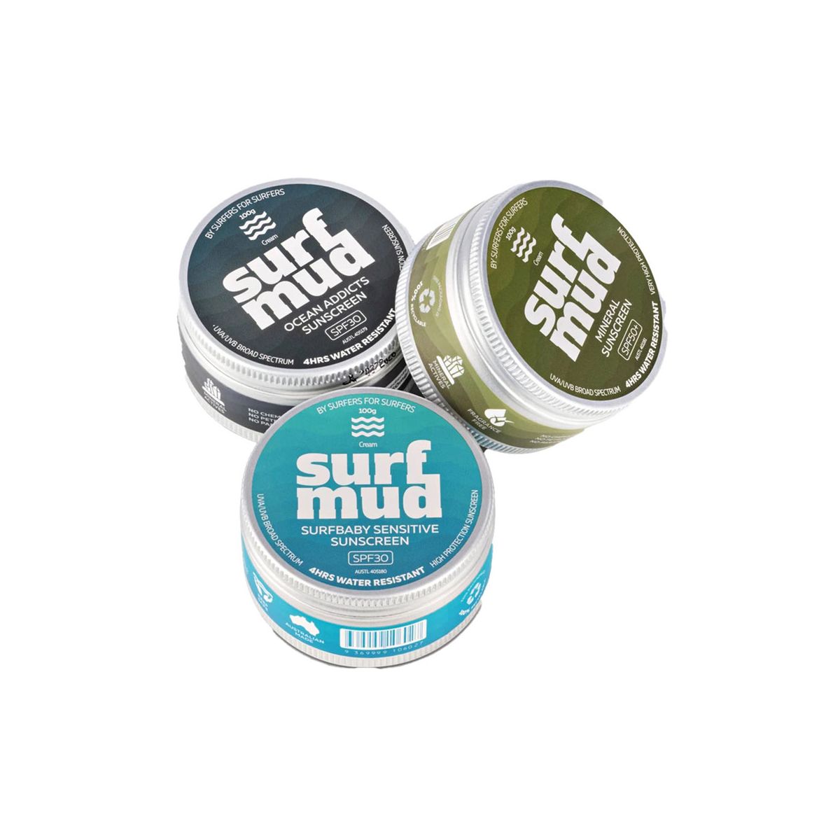 Surfmud Mineral Sunscreen SPF50 100g