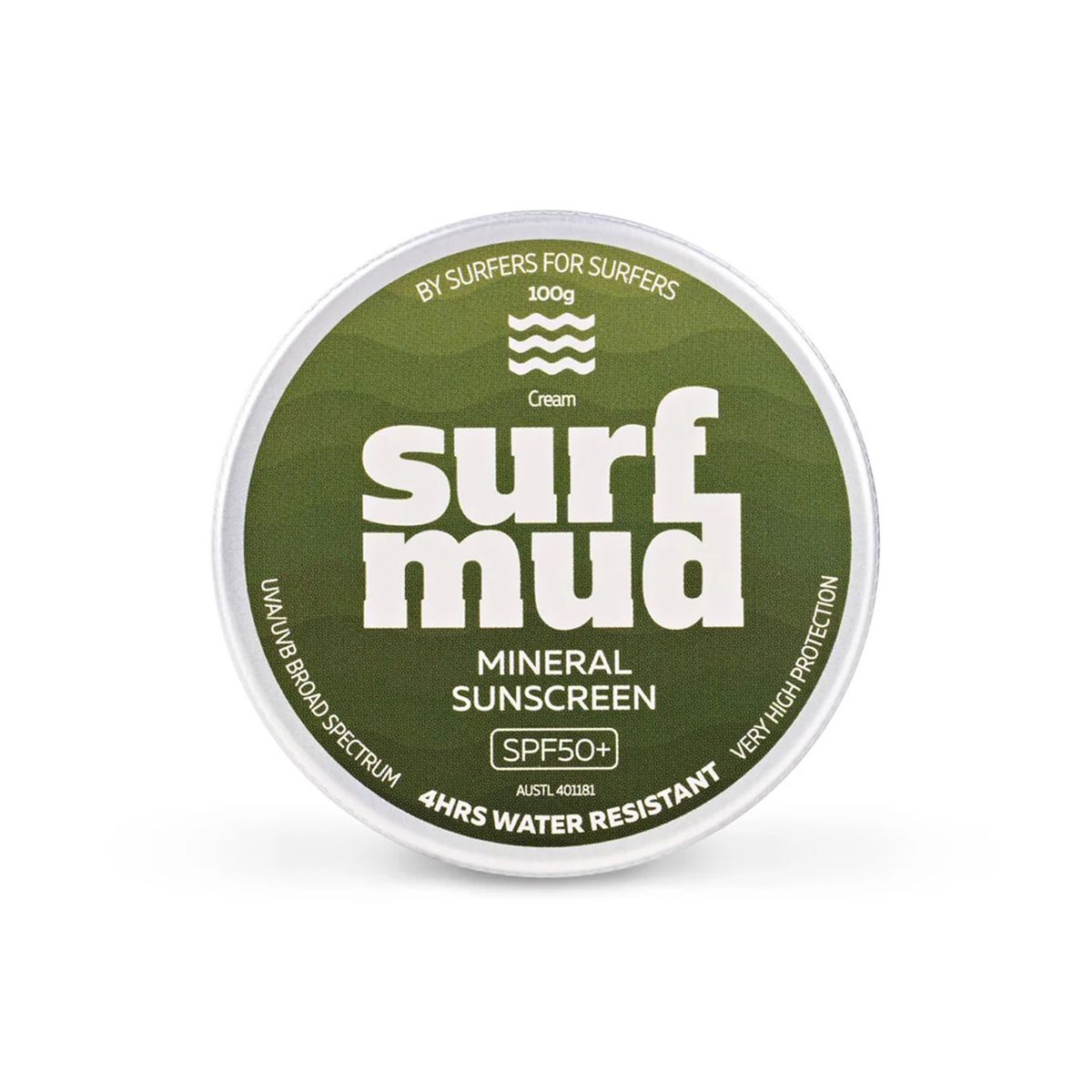 Buy Surfmud Mineral Sunscreen SPF50+ 100g Online