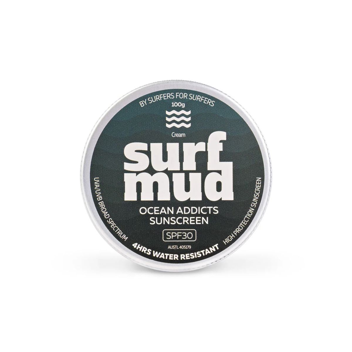 Surfmud Ocean Addicts Sunscreen SPF30 100g