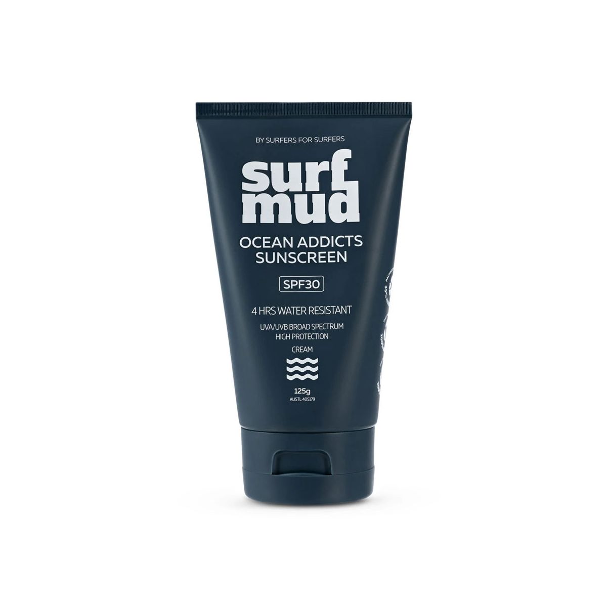 Surfmud Oceans Addicts Sunscreen SPF30 125g