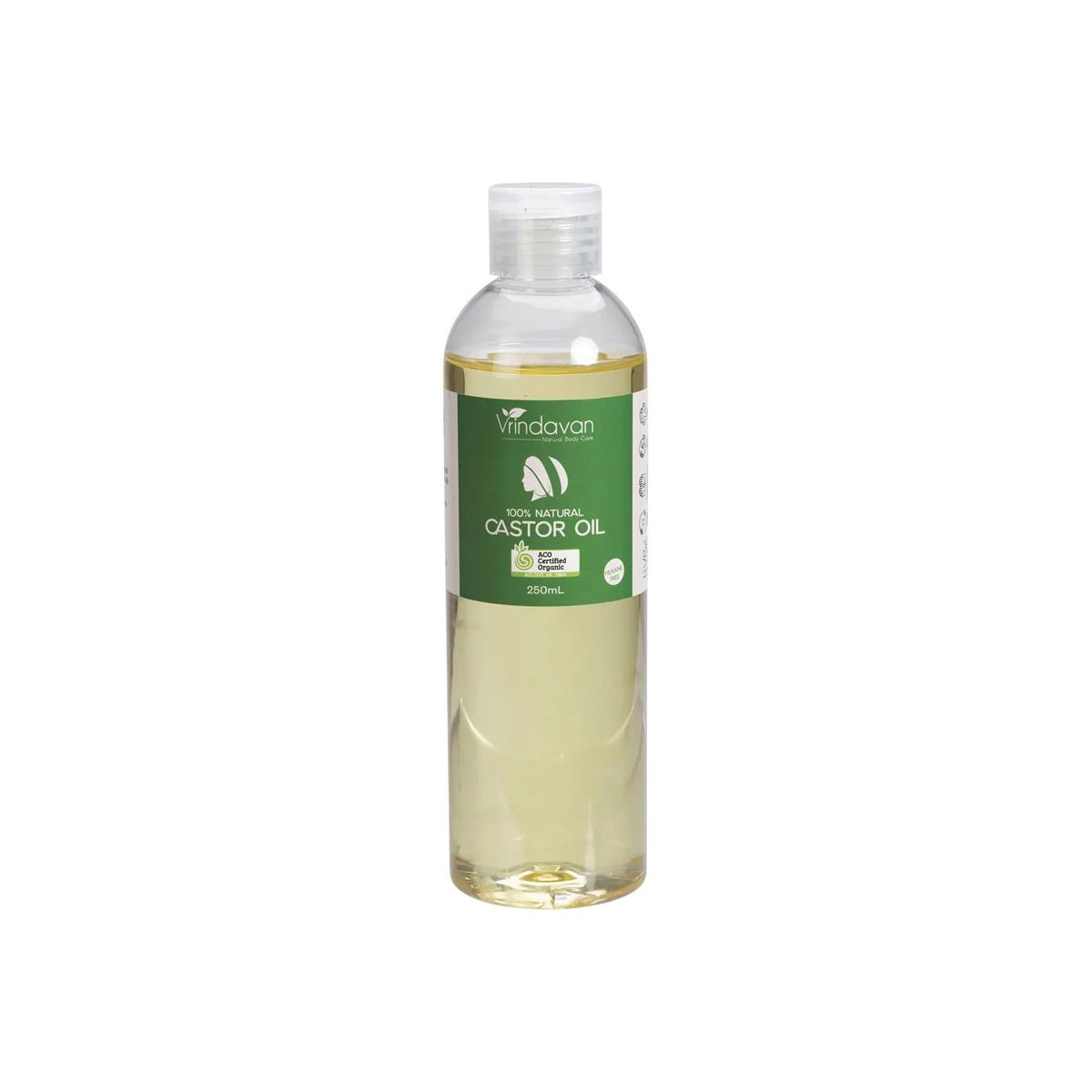 Buy Vrindavan Castor Oil 100% Natural 250ml Online