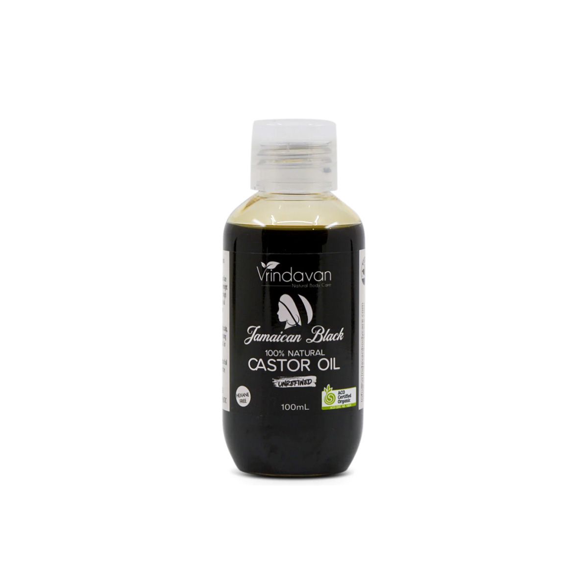 Vrindavan Jamaican Black Castor Oil Unrefined 100ml