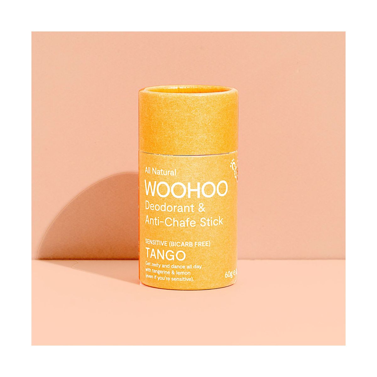 Woohoo Natural Deodorant & Anti Chafe Stick Tango 60g
