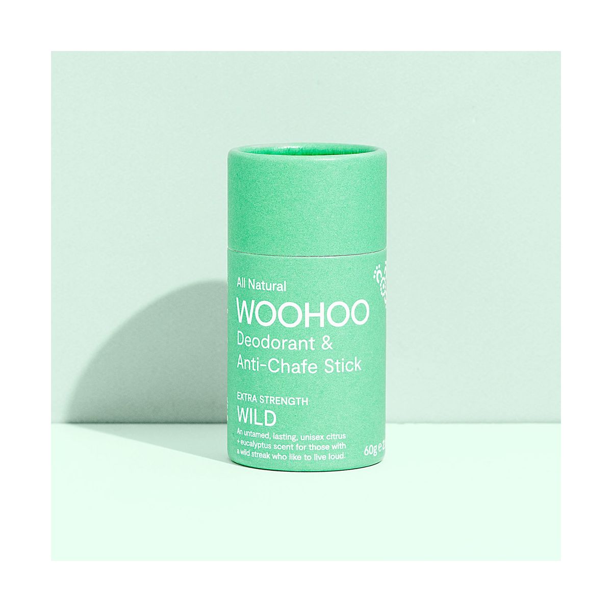 Woohoo Natural Deodorant & Anti Chafe Stick Wild 60g