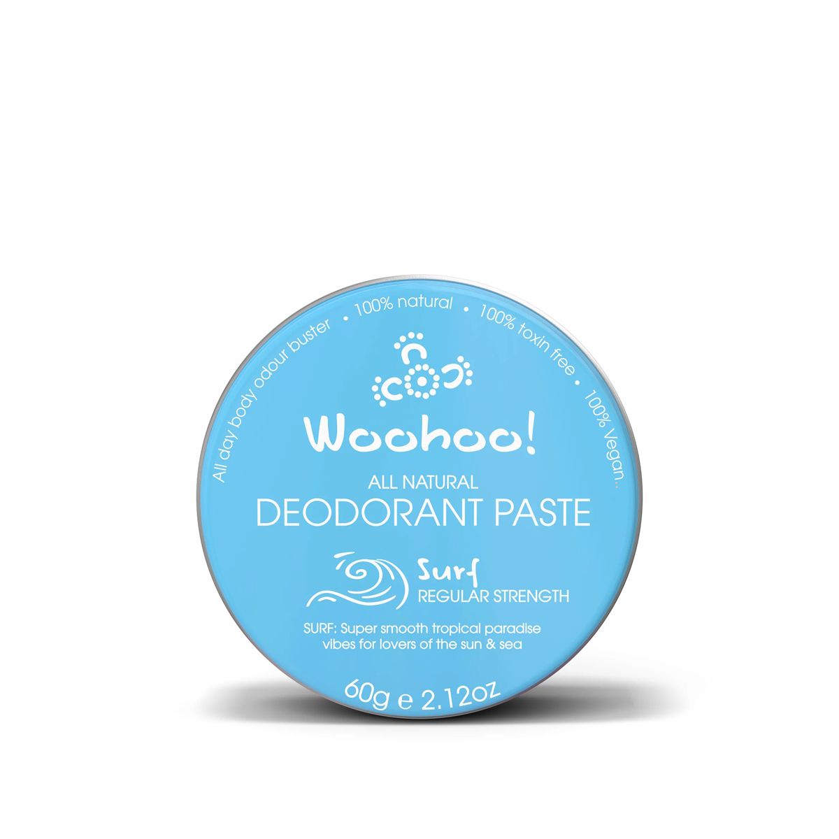 Woohoo Natural Deodorant Paste Surf 60g