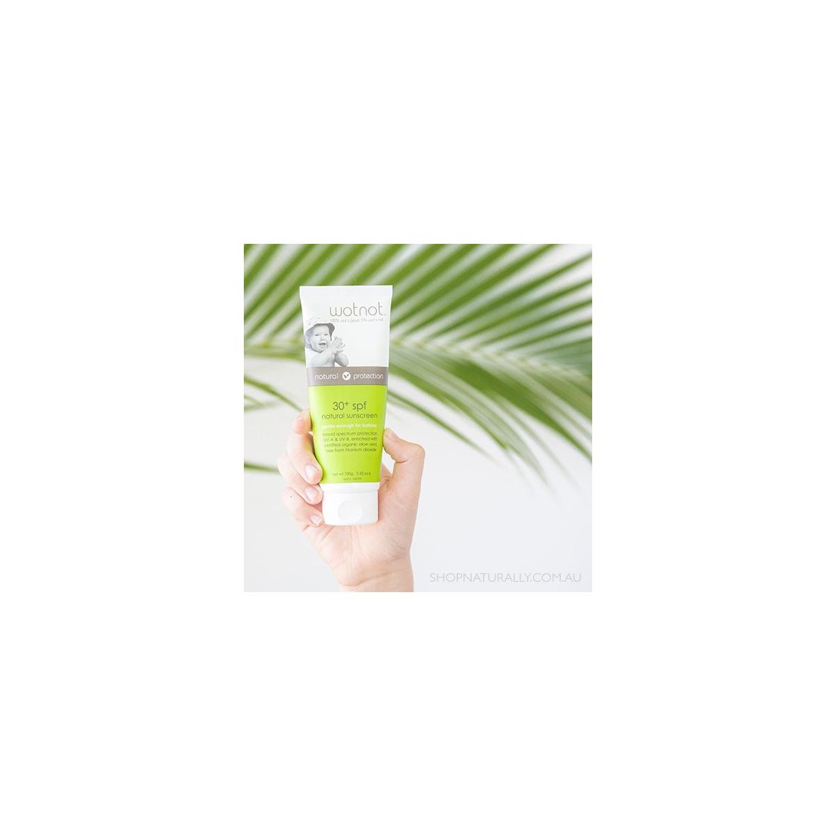 Wotnot Natural Baby Sunscreen SPF30 100g