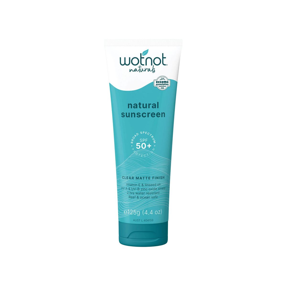 Buy Wotnot Natural Sunscreen SPF50+ 125g Online