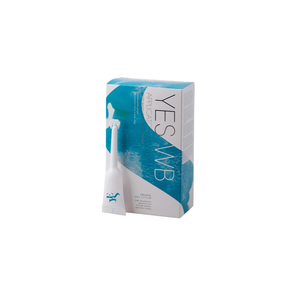 YES Organic Water Based Natural Lubricant Applicators