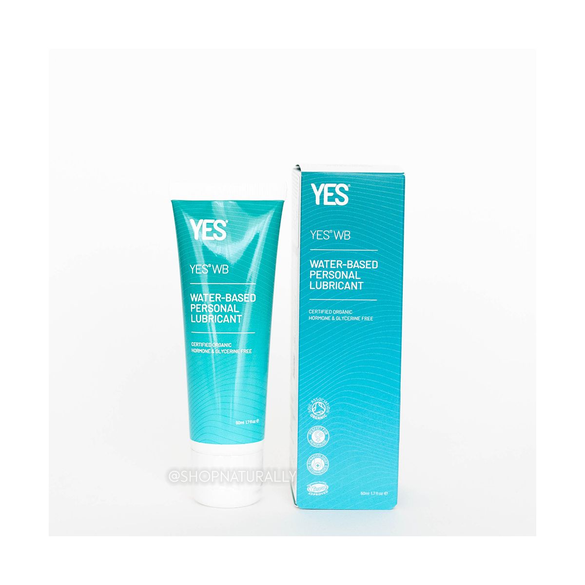 YES Organic Water Based Natural Lubricant 50ml