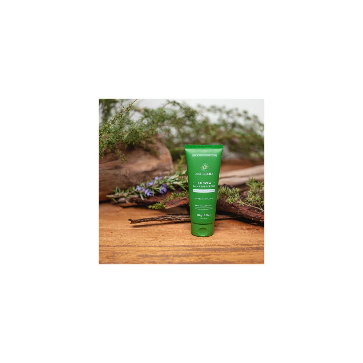 Zea Kunzea Natural Pain Relief Cream 100g