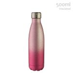 Avanti Insulated Water Bottle Glitter Pink 500ml