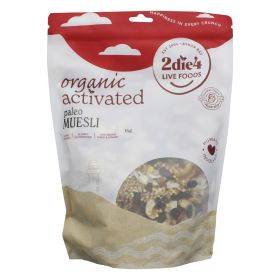 2die4 Live Foods Organic Activated Muesli Paleo 1kg
