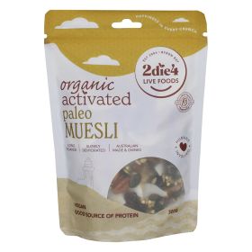 2die4 Live Foods Organic Activated Muesli Paleo 300g