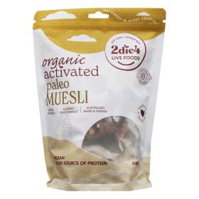 2die4 Live Foods Organic Activated Muesli Paleo 600g