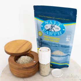 Salt Of The Earth Pack with Grinder, Box + Coarse Salt