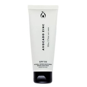 Avocado Zinc SPF50 Tinted Moisturiser 50ml