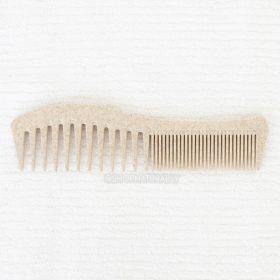 Buy The Happy Sparrow Wide & Fine Tooth Comb - Natural online