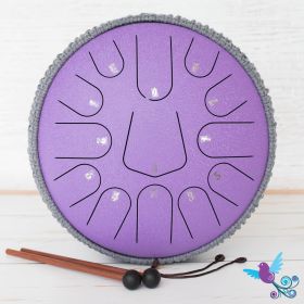 Buy Hluru 13 Note Mellow Tongue Drum Lavender Online