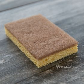 Buy Natural Value Walnut Scrubber Sponge Online