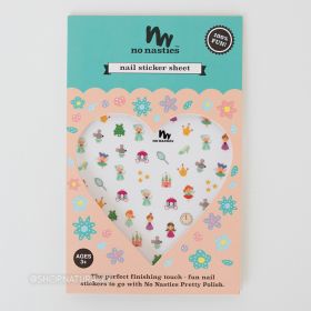 Buy No Nasties Nail Sticker Sheet Princess Online