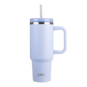 Oasis Insulated Tumbler with Straw Periwinkle 1.2L