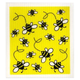 Buy Retro Kitchen Swedish Dish Cloth Bees Online