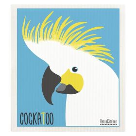 Buy Retro Kitchen Swedish Dish Cloth Cockatoo Online
