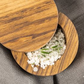 Salt Of The Earth Acacia Wood Salt Box