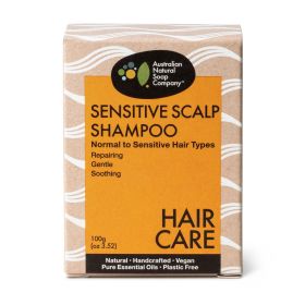 Buy Australian Natural Soap Co Shampoo Bar Sensitive Scalp 100g Online