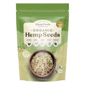 Hemp Foods Australia Organic Hemp Seeds Hulled 114g