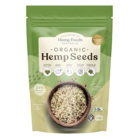Hemp Foods Australia Organic Hemp Seeds Hulled 1kg