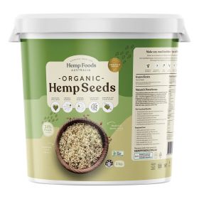 Hemp Foods Australia Organic Hemp Seeds Hulled 5kg