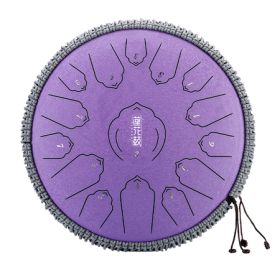 Hluru 15 Note Lotus Tongue Drum Lavender