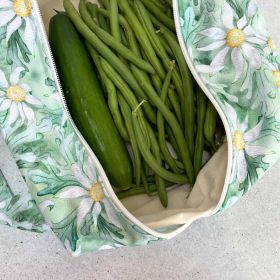 Produce Pod Reusable Produce Bag Flannel Flower
