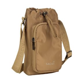 Sachi Crossbody Lite Insulated Water Bottle Bag Latte