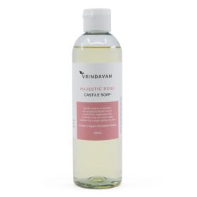 Vrindavan Castile Soap Majestic Rose 250ml