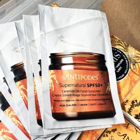 Antipodes Supernatural SPF50+ Sunscreen Sample