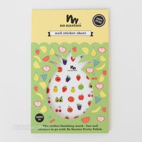 Buy No Nasties Nail Sticker Sheet Fruit Online
