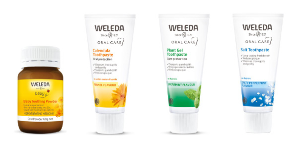 Weleda Baby Teething Powder and Toothpaste Online