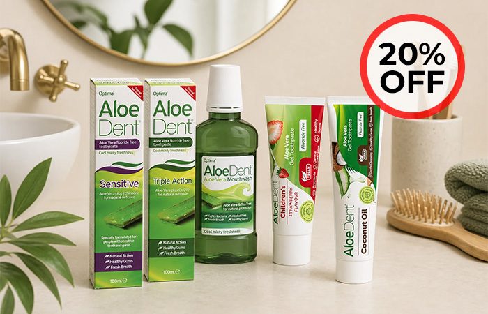 20% off Aloe Dent 