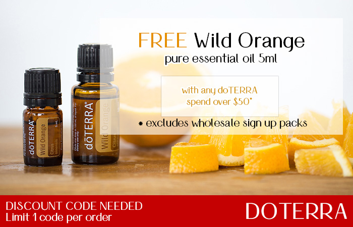 FREE Wild Orange Essential Oil