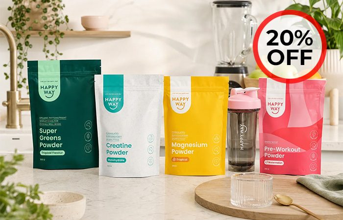 20% off Happy Way range