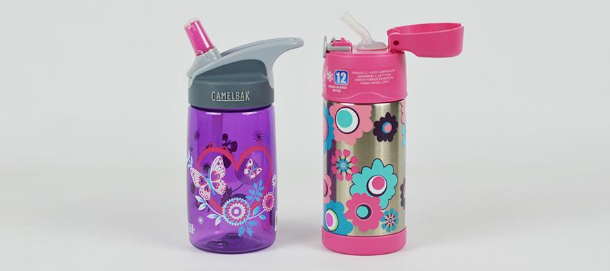 Thermos vs Camelbak stainless steel drinking straw bottles, Shop Naturally  News Blog
